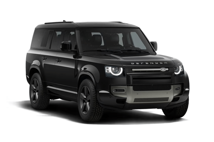 Land Rover Defender 130 Color Santorini Black